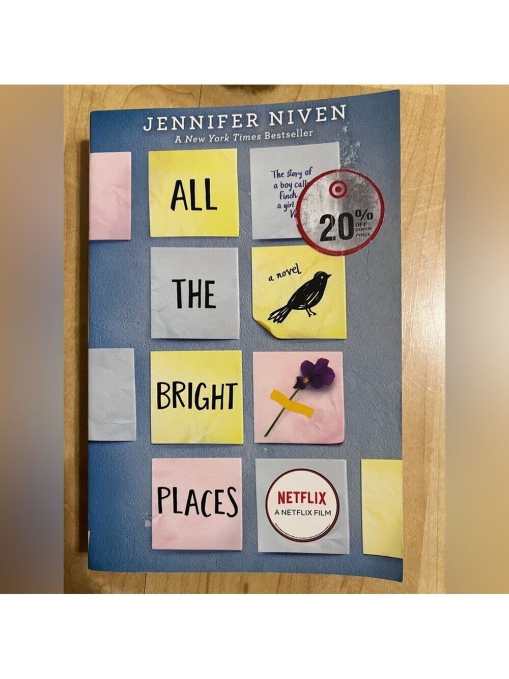 All The Bright Places by Jennifer Niven paperbook